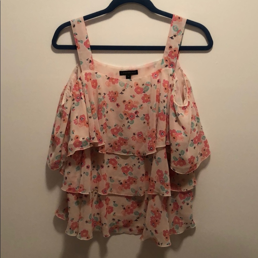 Lane Bryant Ruffled Top